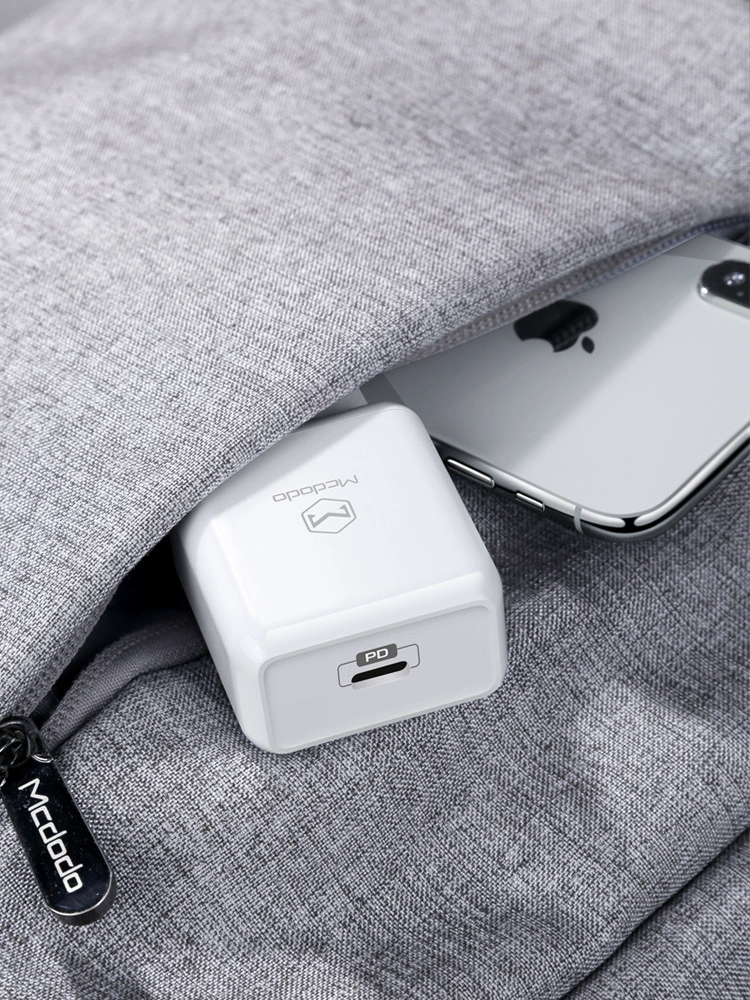 Быстро заряжающийся адаптер Macando PD с портом Type-C, быстрая зарядка совместим с Apple 8puls xs max