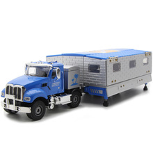 凱迪威663001盒裝1:50房車豪華旅行汽車仿真兒童玩具車合金模型