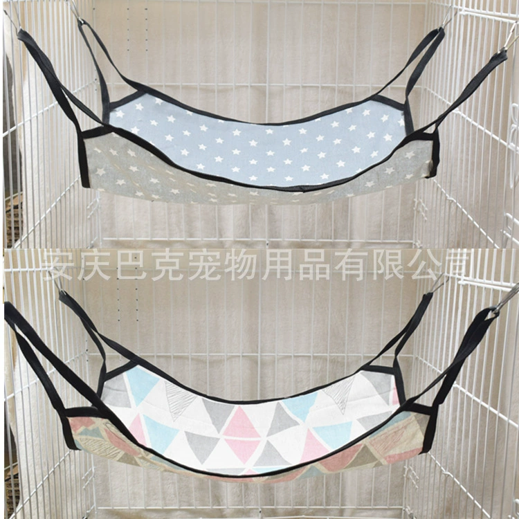 Кошачий гамак висит четыре сезона съемная воздухопроницаемая клетка