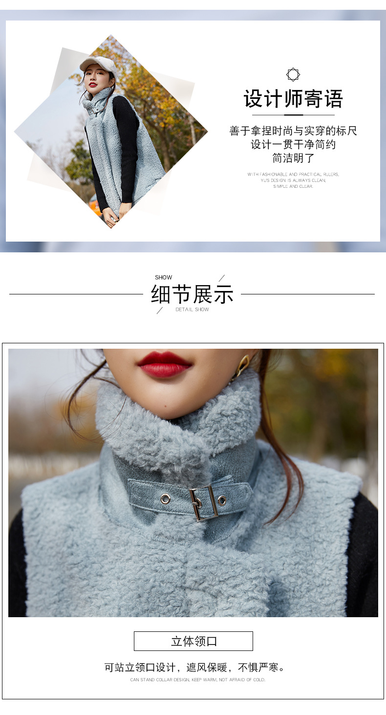 Gilet femme en poil de chameau - Ref 3434704 Image 9