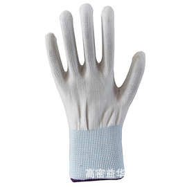 13针尼龙线手套芯 针织加密细纱线坯子 劳保无尘车间工作白色手套