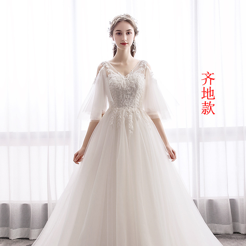 Vestido de novia estilo bosque, modelo nuevo 2026, retro francés Hepburn, súper hada, adelgazante, para exteriores, sencillo, estilo TikTok.