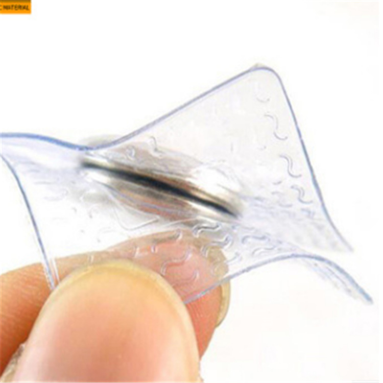 销售皮具手袋磁铁 PVC塑胶膜磁铁 隐形磁扣 服装辅料磁铁 单面磁