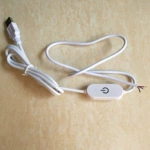 厂价直销LED灯线上触摸开关调光调色控制器5V12V24V双色温控制器