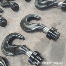 大量供应 起重机锻打材质吊钩钩头 钩头毛坯 10T钩头带帽