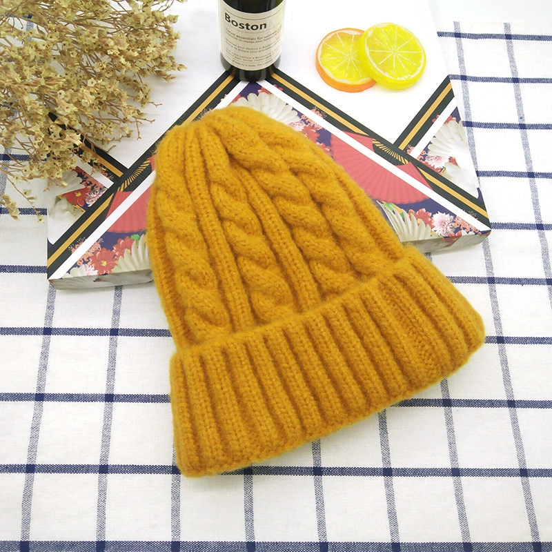 Winter travel keep warm woolen knitted hat for leisure, ear protection, wholesale