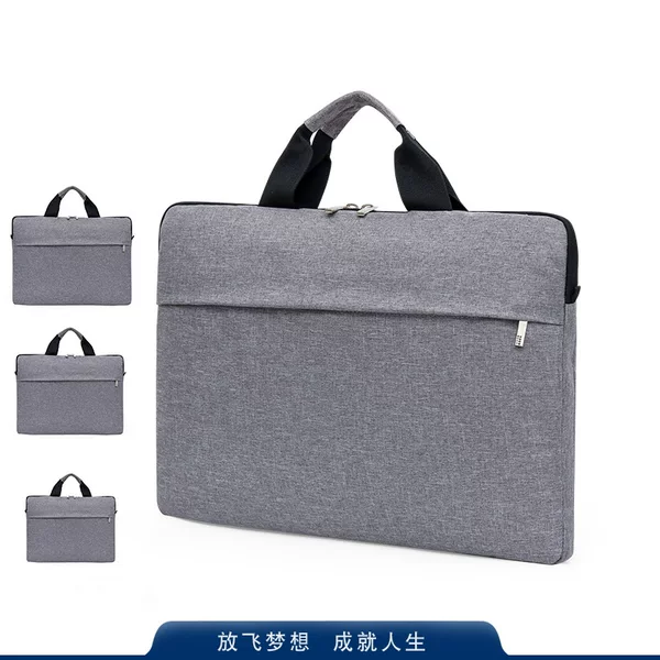 Factory wholesale ultra-thin laptop bag 13/14 inch men's shockproof shoulder bag liner notebook bag