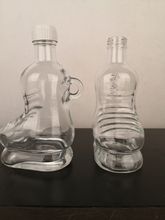 300ml鞋型玻璃酒瓶靴子杯玻璃杯经白料外贸产品玻璃鞋型瓶现货