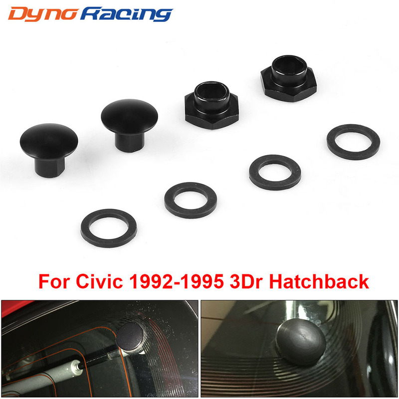 Cross-border hot sale car rear glass pillar kit for Honda Civic 92-95 EG rear window accessories