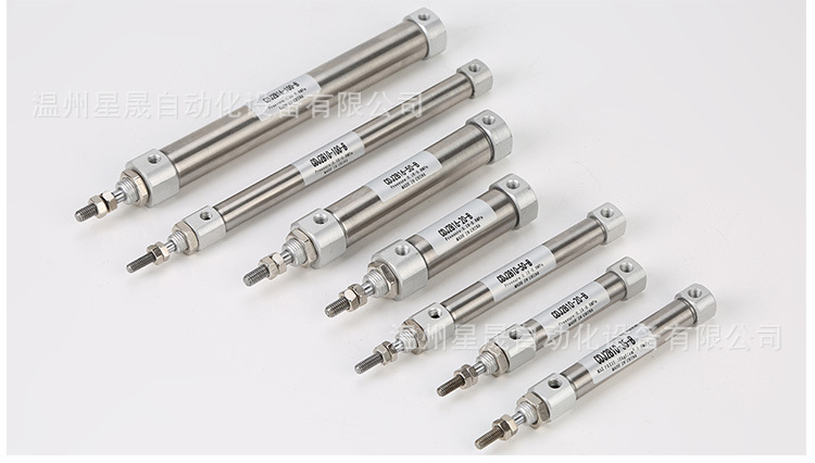 单动不锈钢迷你气缸CDJ2B6X15-S