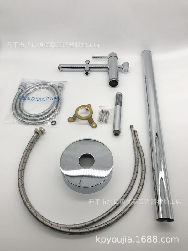 Kaiping Youjia Bathroom Bathtub Faucet Floor-Standing Bathtub Faucet Massage Bathtub Floor Faucet 5183