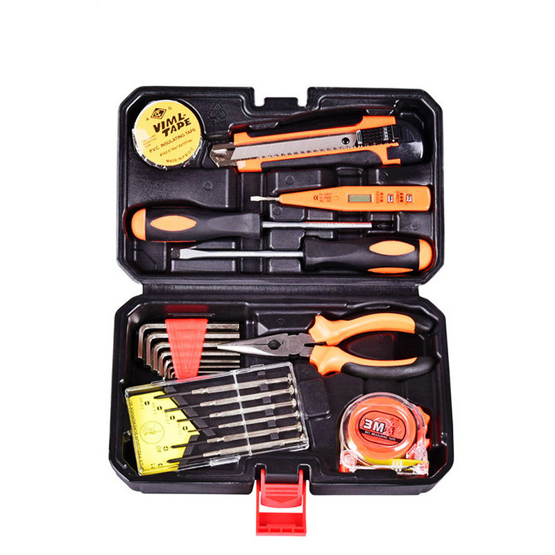 Juego de herramientas de hardware del hogar electricista caja de herramientas de reparación de automóviles multifuncional kit de herramientas de reparación de combinación al por mayor