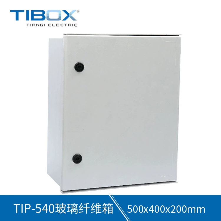 Распределительная коробка управления переключателем TIBOX SMC стекловолокно 500x400x200 серая наружная водонепроницаемая распределительная коробка