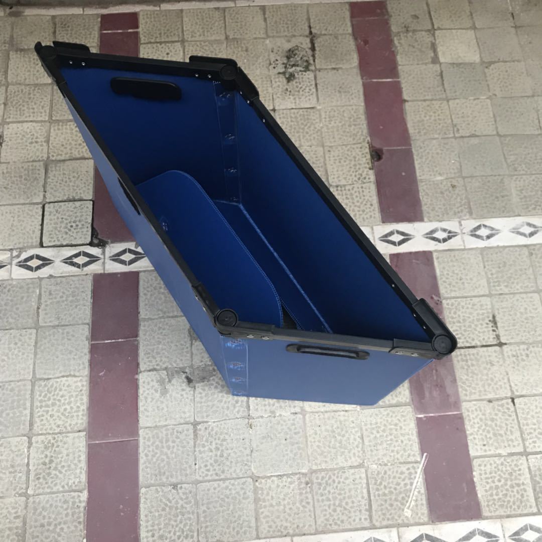 厂家定做加硬双层万通板骨架箱 2-10MM蜂巢板刀卡骨架箱 PP周转箱