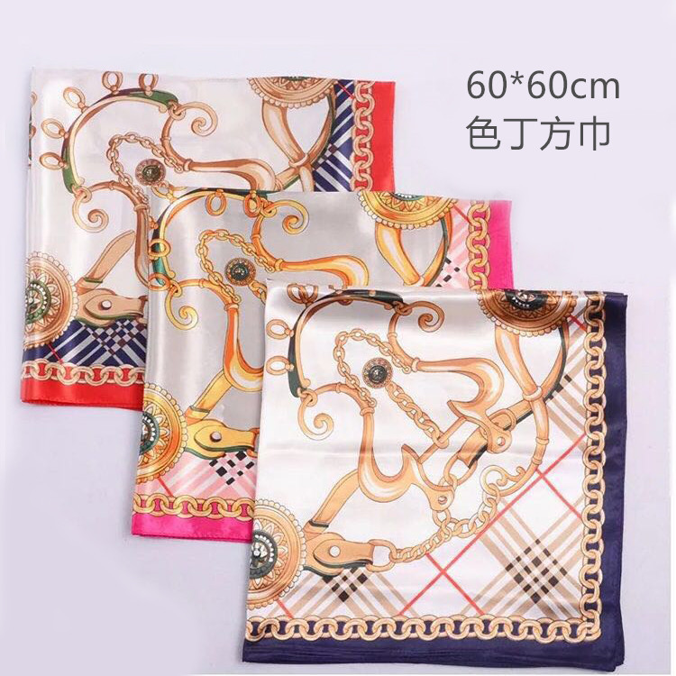 6060 Professional Chinese Square Scarf P...