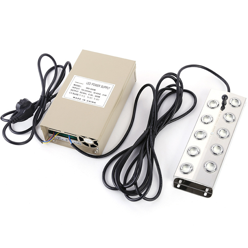 超聲波加濕器工業十10頭霧化板水池假山霧化器景觀園林噴霧造霧器