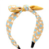 Children's hairgrip with bow, headband, cloth, Korean style