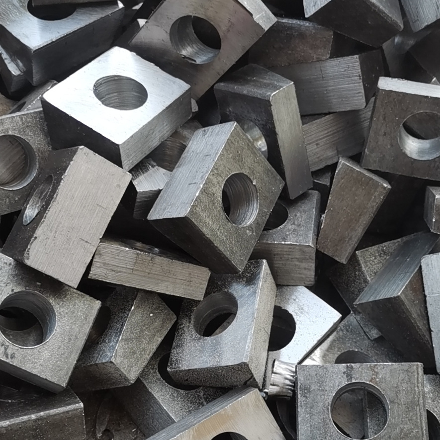 河北厂家直销斜垫铁平铁机床斜垫 设备安装调平垫板加工订制