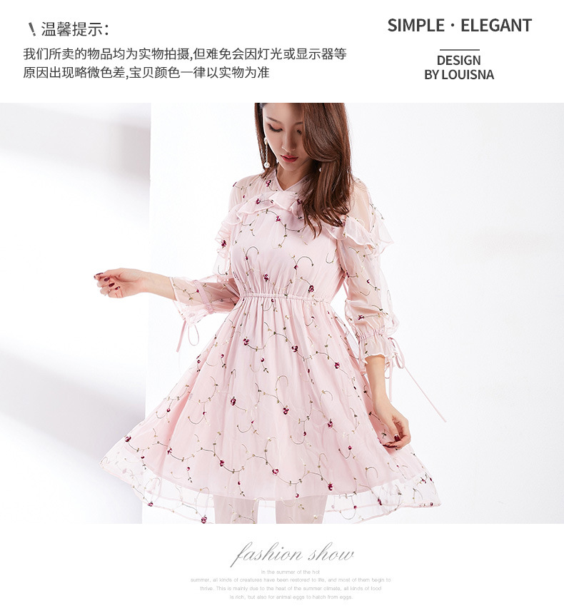 Robe femme LUINA en Dentelle - Ref 3328061 Image 22