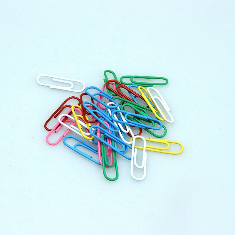 Guangbo [ZD5312 Colored Paper Clips Stainless Steel Pins Paper Clip Documentation Storage Pin Office Use Paper Clip Pin]