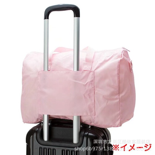 New Melo Pudding Dog Cartoon Convenient Foldable Travel Bag Handy Duffel Bag Crossbody Bag Can Be Set in Trolley Case