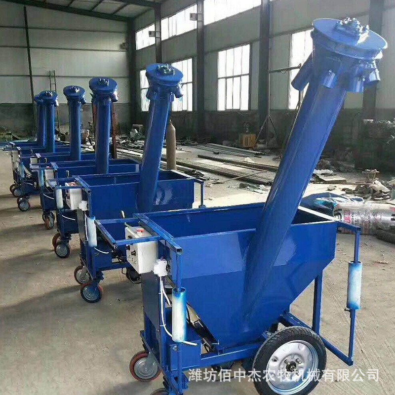 厂家直供自动养殖上料车 电动喂料车笼养鸡鸭专用饲料颗粒批发