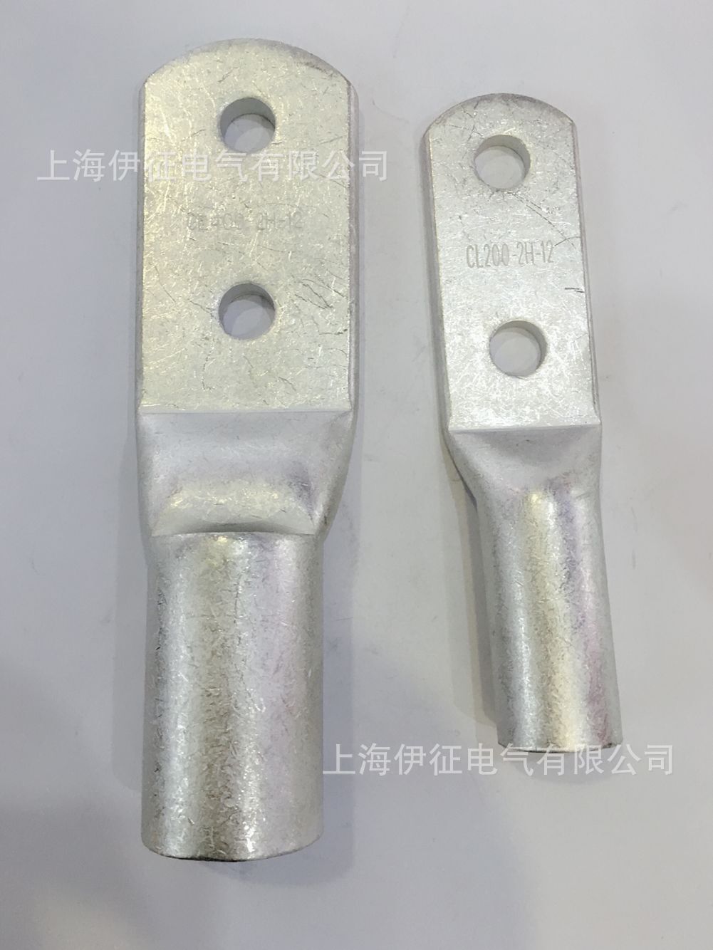 新能源专用双孔铜管端子 双孔接线端子 双孔铜鼻子 双孔冷压端头