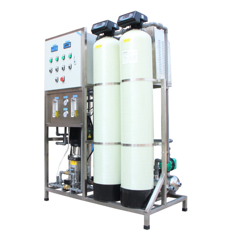 0.5吨/小时RO反渗透臭氧紫外线杀菌无菌水处理设备 一体式全自动