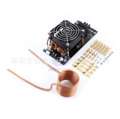 20A 1000 W 12-36V assembled ZVS Tesla coil induction heating plate module heating cooling fan 20A 1000 W 12-36V assembled ZVS Tesla coil induction heating plate module heating cooling fan