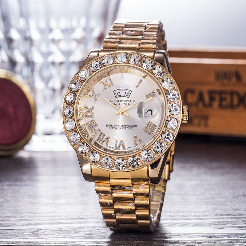 Horseshoe Buckle Buckle Style Square Dial Shape Casual Elegant Jewelry Horseshoe Buckle Quartz Men's Watches