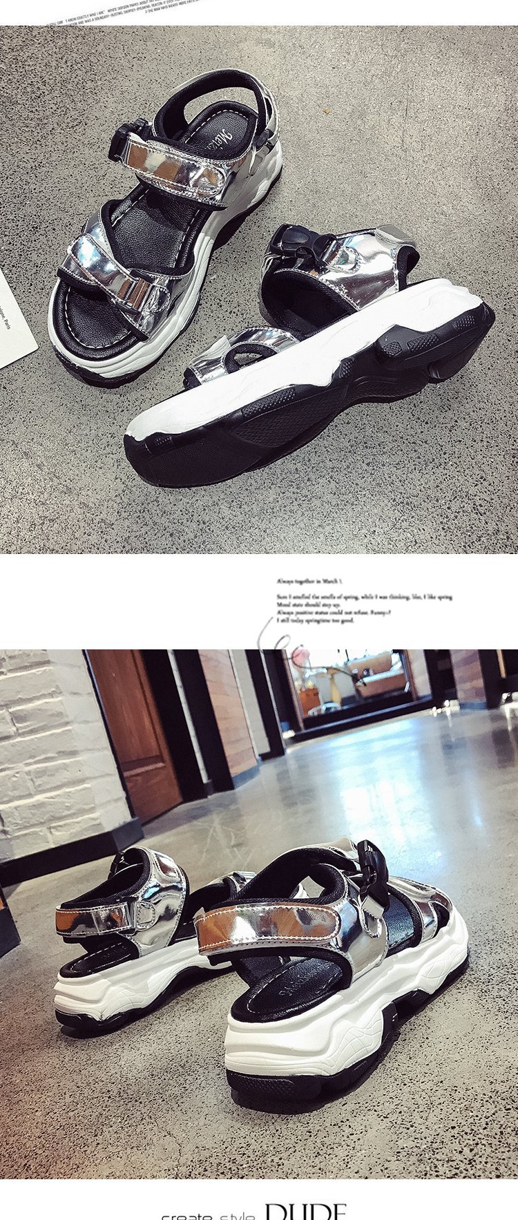 Chaussures été pour femme en TPR - Ref 3345599 Image 48