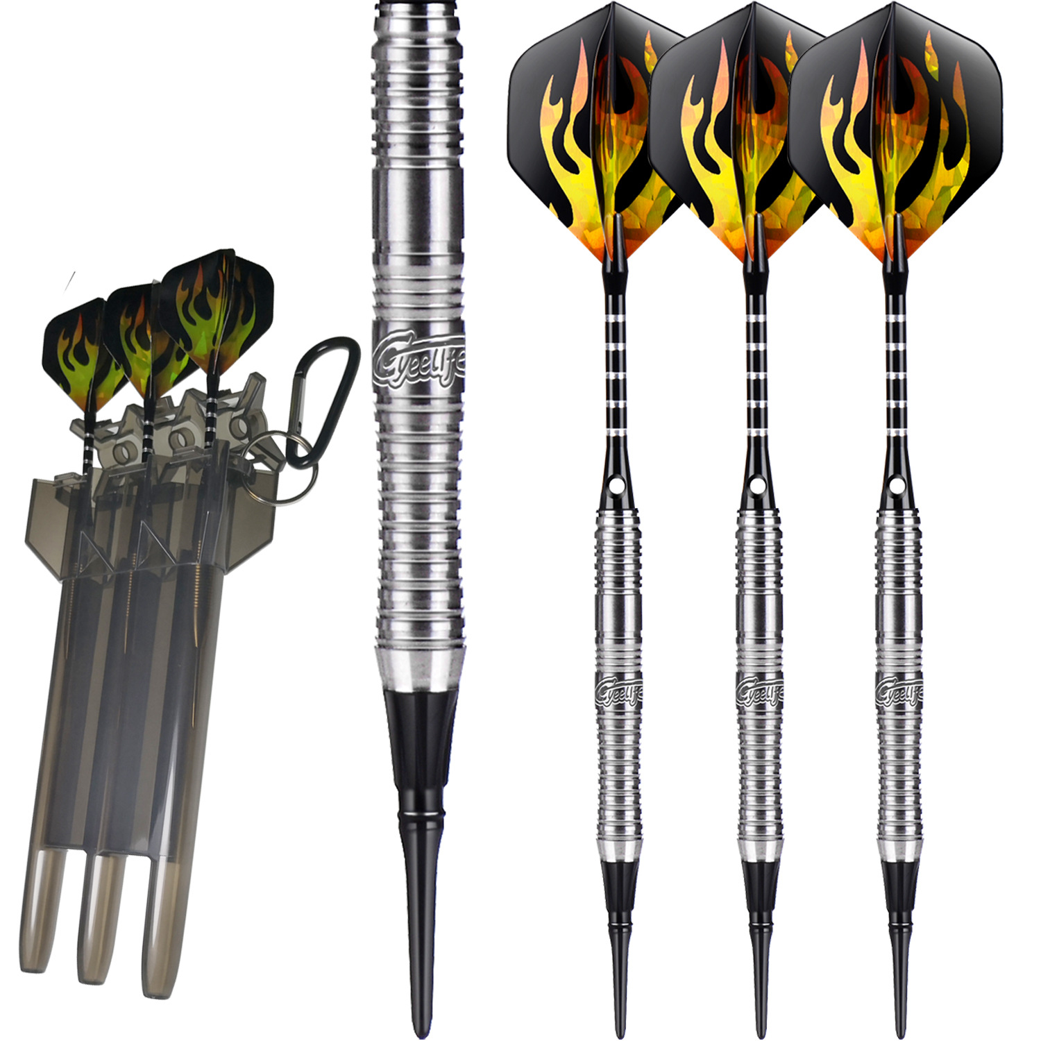CyeeLife 18G 2BA 90% straight soft electronic tungsten steel darts…