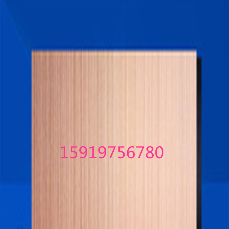 5052拉丝铝板 氧化香槟金色 6061铝合金型材加工铝合金板双面拉丝