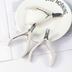 廠家直銷優質死皮剪 不鏽鋼美甲工具死皮鉗 美容鉗實體店貨源批發