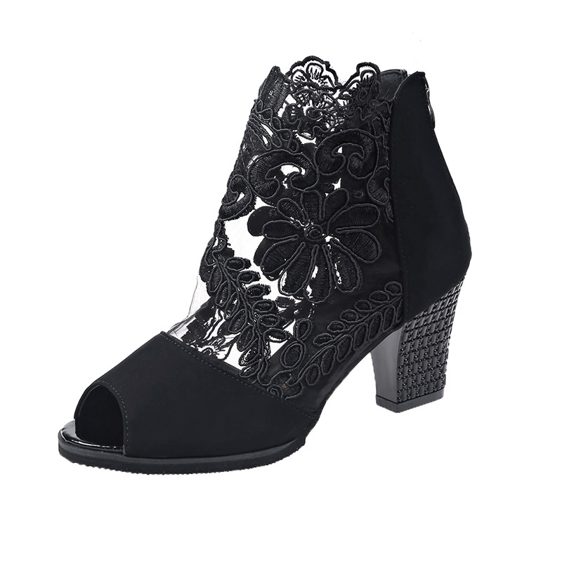 Chaussures été pour femme en Caoutchouc - Ref 3346914 Image 1