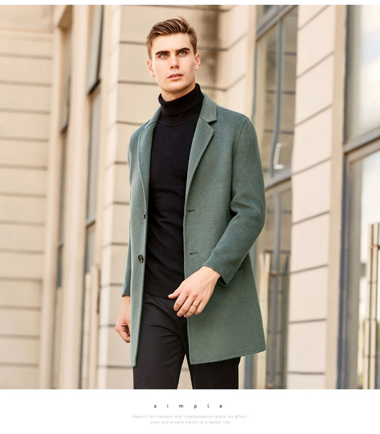 Manteau homme en Laine - Ref 3419328 Image 25