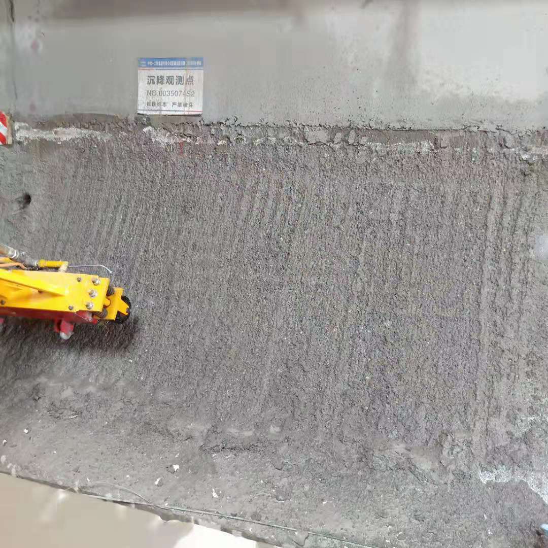 隧道矮边墙专用凿毛机 弧形面凿毛车 车载式二衬错台凿毛机