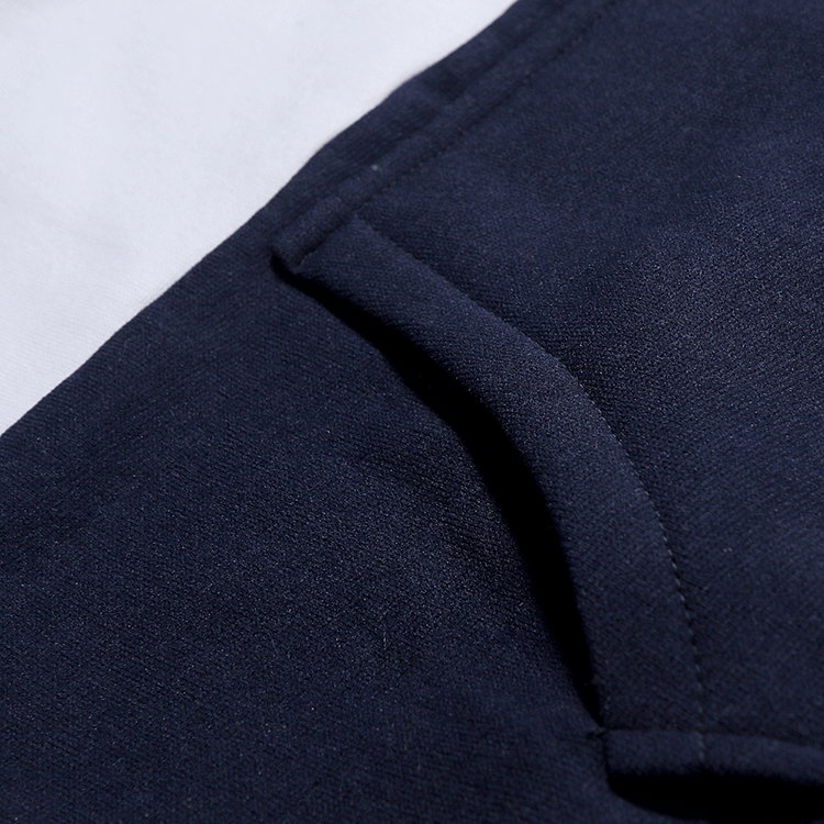 Men's Clothing Spring and Autumn New Men's Clothing Splicing Contrast Color Sweatshirt_maomaolike.com