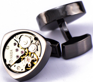 INBO triangle silver movement watch movement watch cufflinks cufflinks button 1061cufflinks/991768