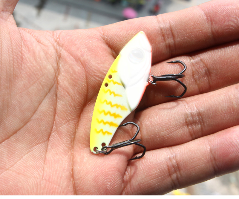 5 Pcs Metal Spinner Baits weedless spinner blade baits Fresh Water Bass Swimbait Tackle Gear