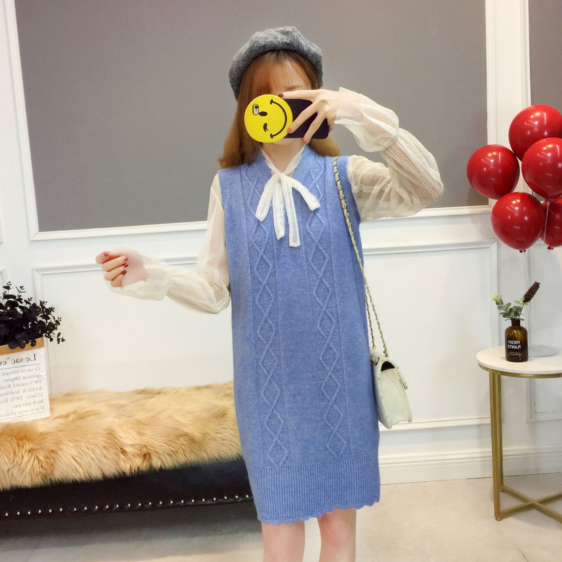 Gilet femme en Mélange de coton - Ref 3316901 Image 16