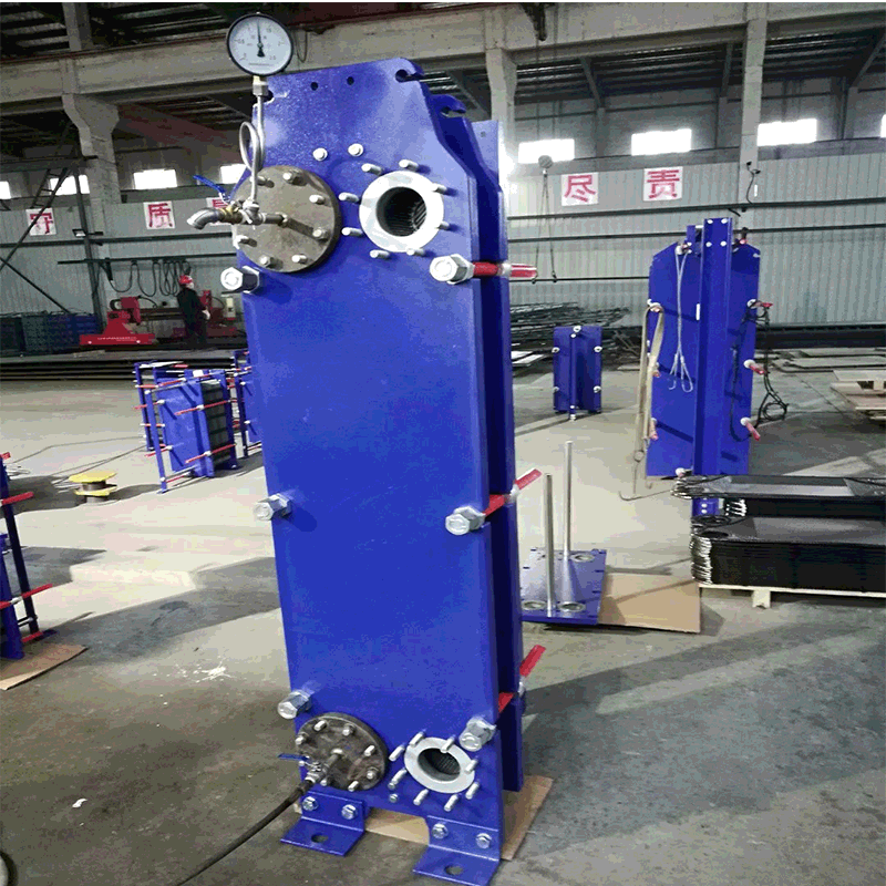 可设计冷酸配酸工艺换热器硫酸冷却哈氏合金换热器流道板式换热器