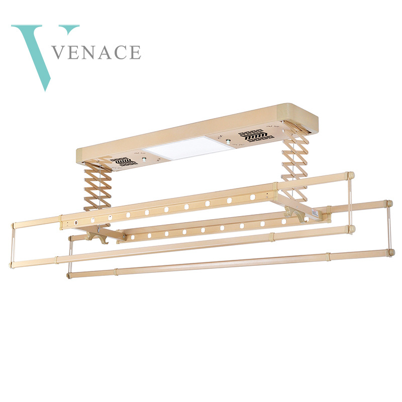 intelligence Electric Clothes hanger remote control Electric Lifting Airing clothes automatic Lifting Clothes hanger sterilization lighting Dry