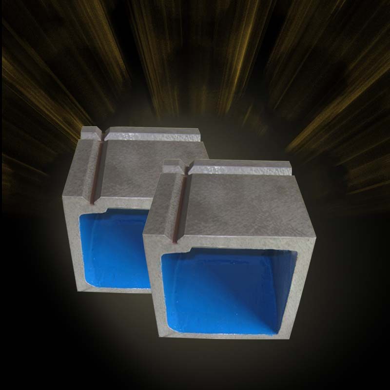 磁力方箱 磁性方箱 高精度磁性划线方箱 带磁方箱 铸铁划线方箱|ms