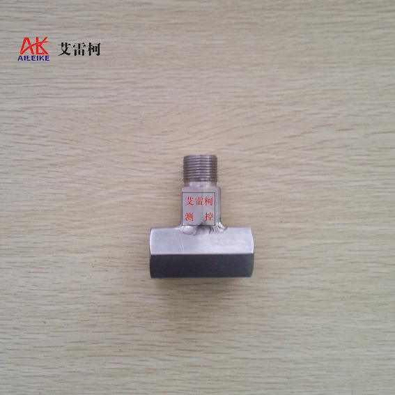 压力泵校准台变送器配件压力表不锈钢三通接头外转内螺纹转换接头