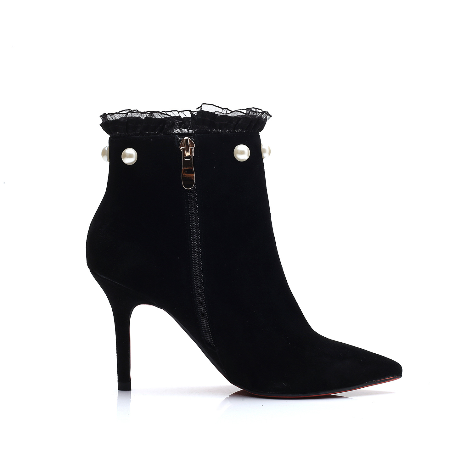 Bottes femme en Daim - Ref 3355173 Image 5