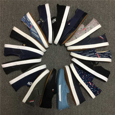 春季新款壹腳蹬男鞋齊碼新鮮貨尺碼好不選款雜款鞋批發