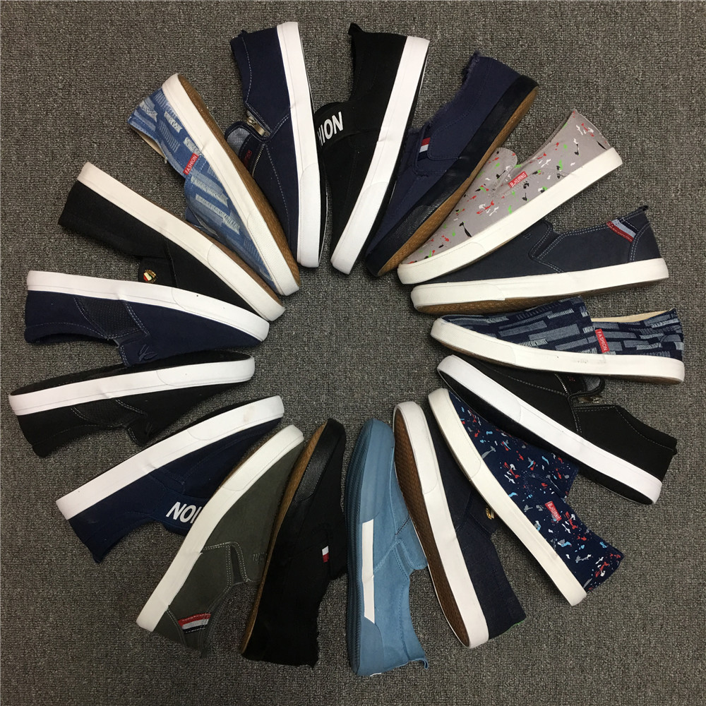 春季新款壹腳蹬男鞋齊碼新鮮貨尺碼好不選款雜款鞋批發