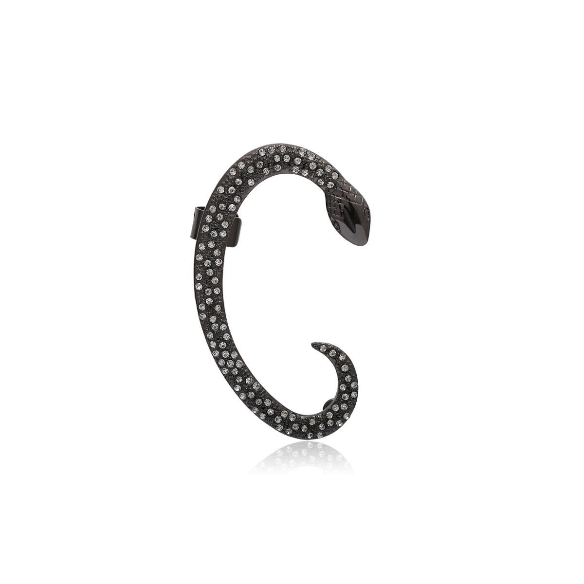 Ornement Tous-match Creative En Forme De Coeur Micro-incrusté Boucles D'oreilles Pour Les Femmes En Europe Et En Amérique Croix Frontière Exagérée Personnalisé Dragon En Forme De Boucles D'oreilles display picture 15