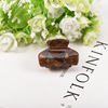 Fashionable small acrylic hairgrip, ponytail, Korean style